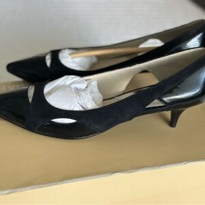 NWT Michael Kors Black Patent Leather Heels